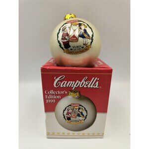 Campbells 1999 Collectors Edition Christmas Ornament Turn Of The Millennium Camp